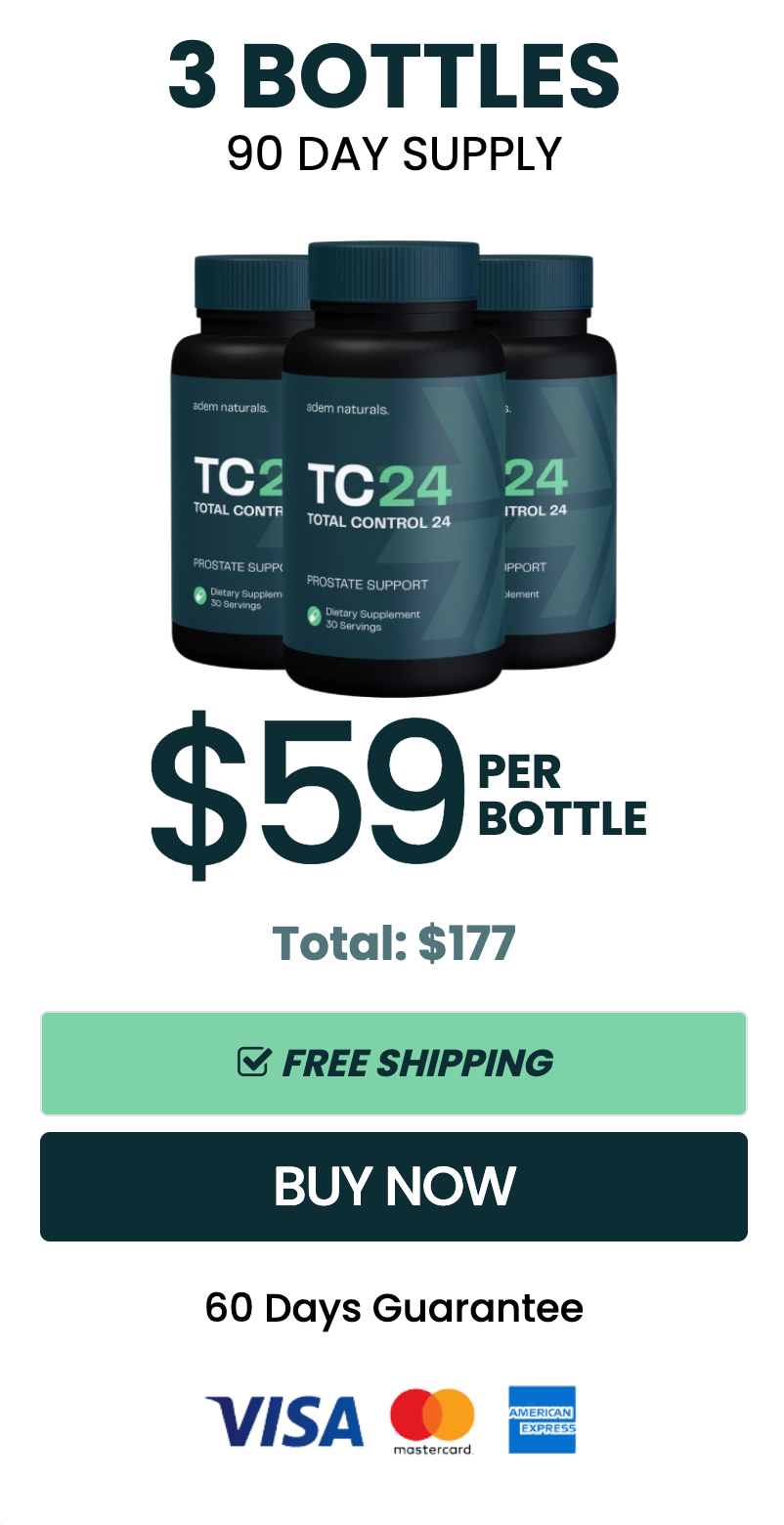 Total Control 24 Buy 3 Bottles